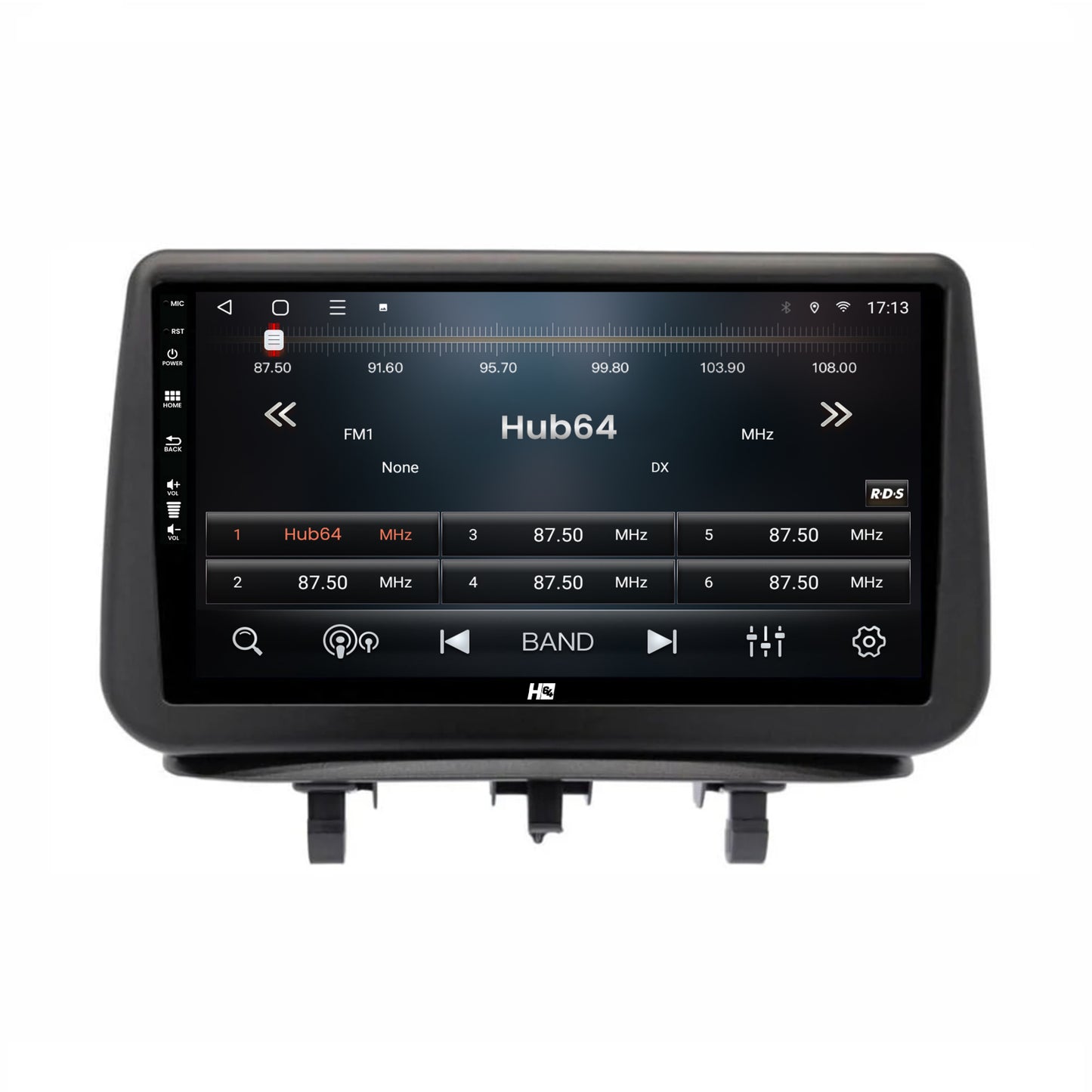 Navigatie HUB64 Opel Meriva (2010-2017), 4GB RAM, Android, Octacore, Slot Sim 4G, DSP, GPS, Wi-FI, Carplay, Android Auto, USB, Bluetooth, Waze, Touchscreen, 9 Inch