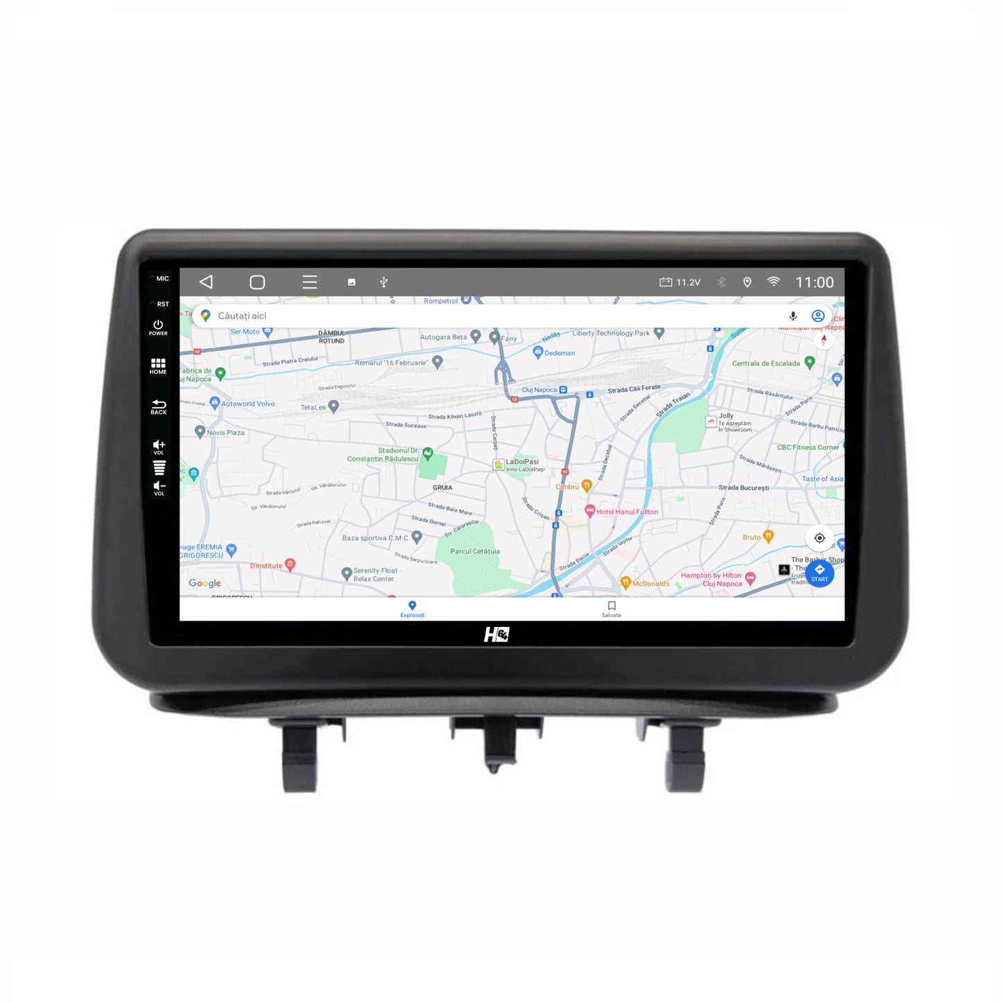 Navigatie HUB64 Opel Meriva (2010-2017), 6GB RAM, Android, Octacore, Slot Sim 4G, DSP, GPS, Wi-FI, Carplay, Android Auto, USB, Bluetooth, Waze, Touchscreen, 9 Inch