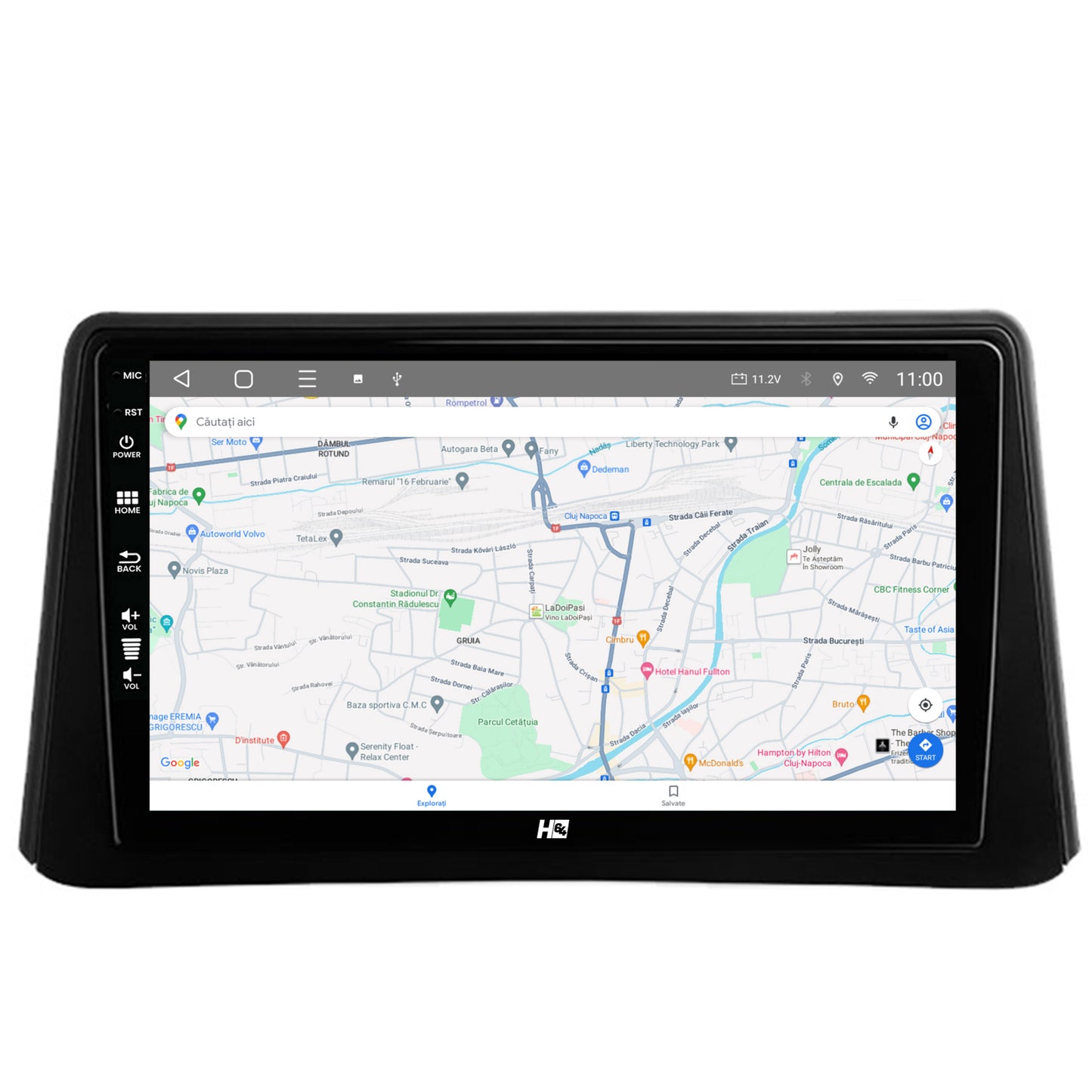 Navigatie HUB64 Opel Mokka (2012-2016), 6GB RAM, Android, Octacore, Slot Sim 4G, DSP, GPS, Wi-FI, Carplay, Android Auto, USB, Bluetooth, Waze, Touchscreen, 9 Inch