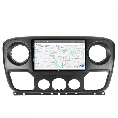 Navigatie HUB64 Opel Movano / Renault Master / Nissan NV400 (2011-2019), 8GB RAM, Android, Octacore, Slot Sim 4G, DSP, GPS, Wi-FI, Carplay, Android Auto, USB, Bluetooth, Waze, Touchscreen, 10.1 Inc