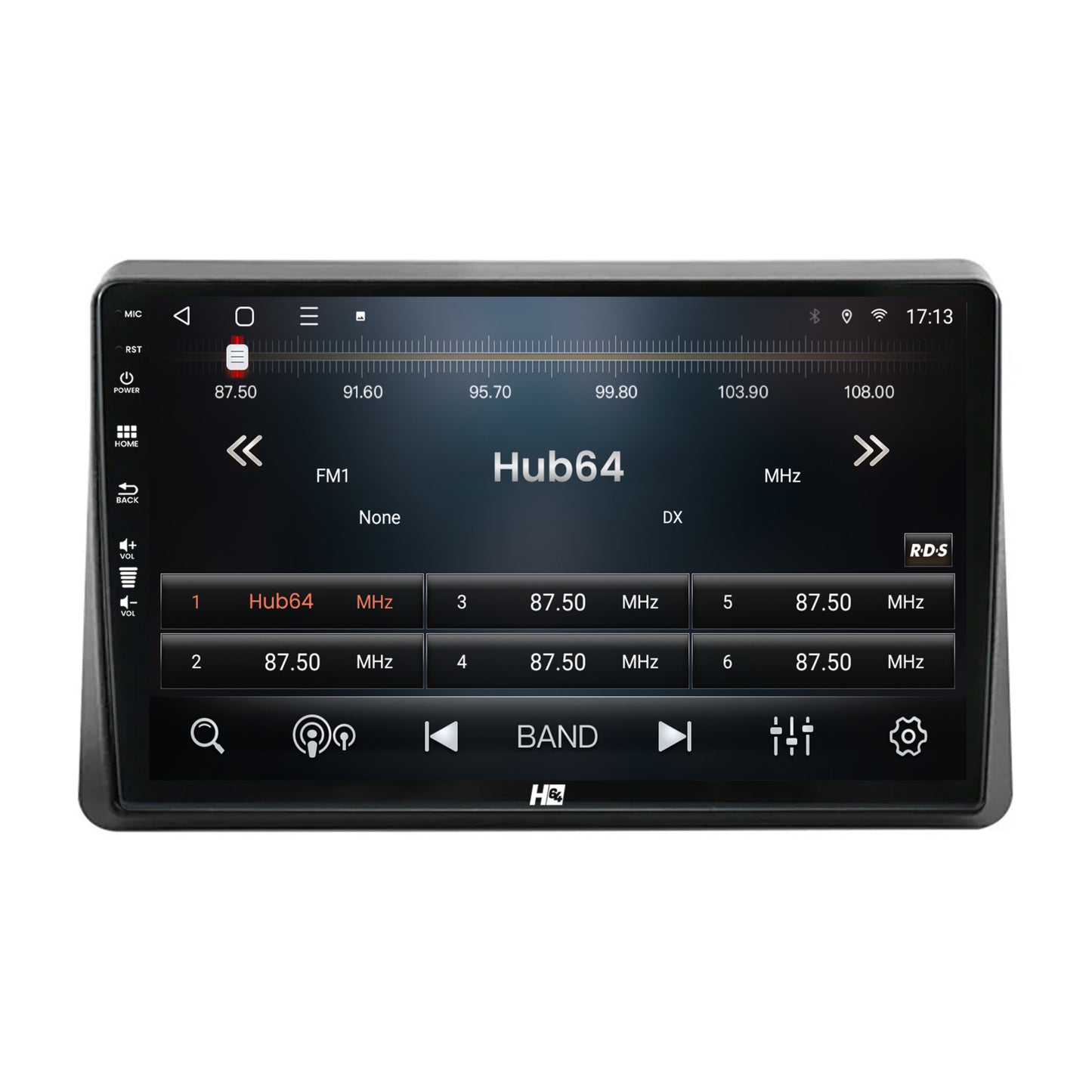 Navigatie HUB64 Opel Movano / Renault Master (2020-2024), 4GB RAM, Android, Quadcore, DSP, GPS, Wi-FI, Carplay, Android Auto, USB, Bluetooth, Waze, Touchscreen, 10.1 Inch