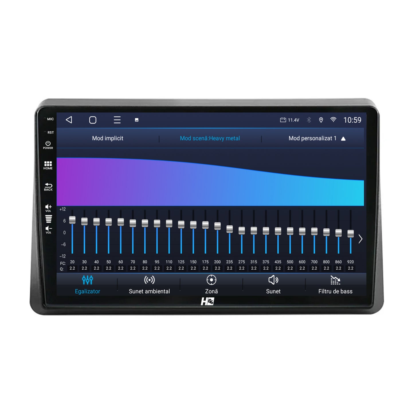 Navigatie HUB64 Opel Movano / Renault Master (2020-2024), 6GB RAM, Android, Octacore, Slot Sim 4G, DSP, GPS, Wi-FI, Carplay, Android Auto, USB, Bluetooth, Waze, Touchscreen, 10.1