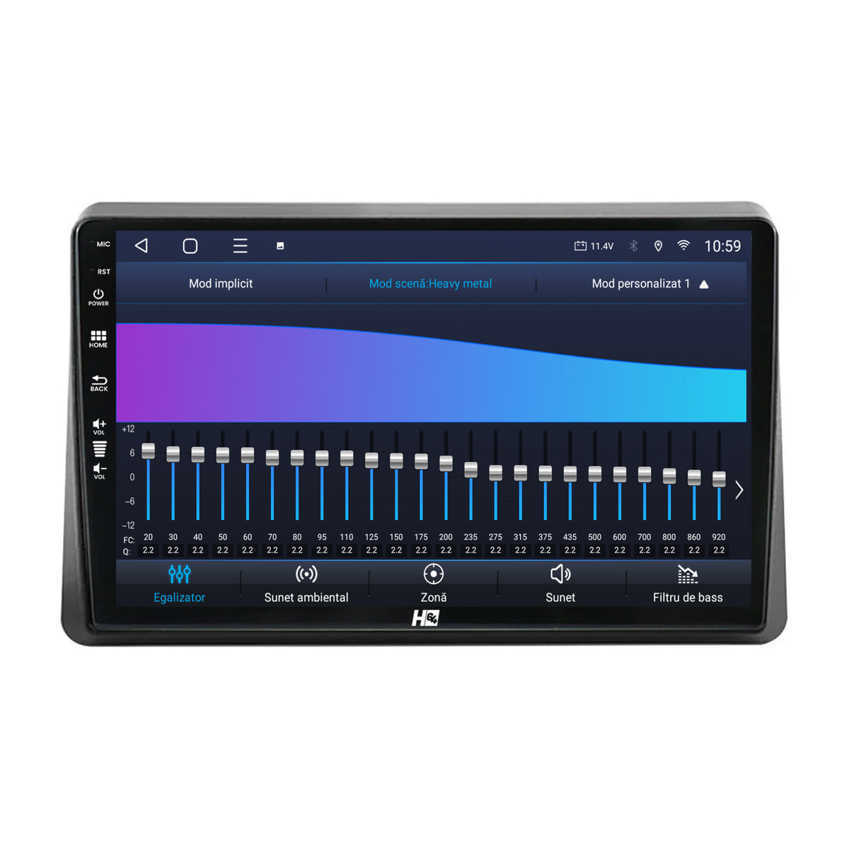 Navigatie HUB64 Opel Movano / Renault Master (2020-2024), 8GB RAM, Android, Octacore, Slot Sim 4G, DSP, GPS, Wi-FI, Carplay, Android Auto, USB, Bluetooth, Waze, Touchscreen, 10.1 Inch