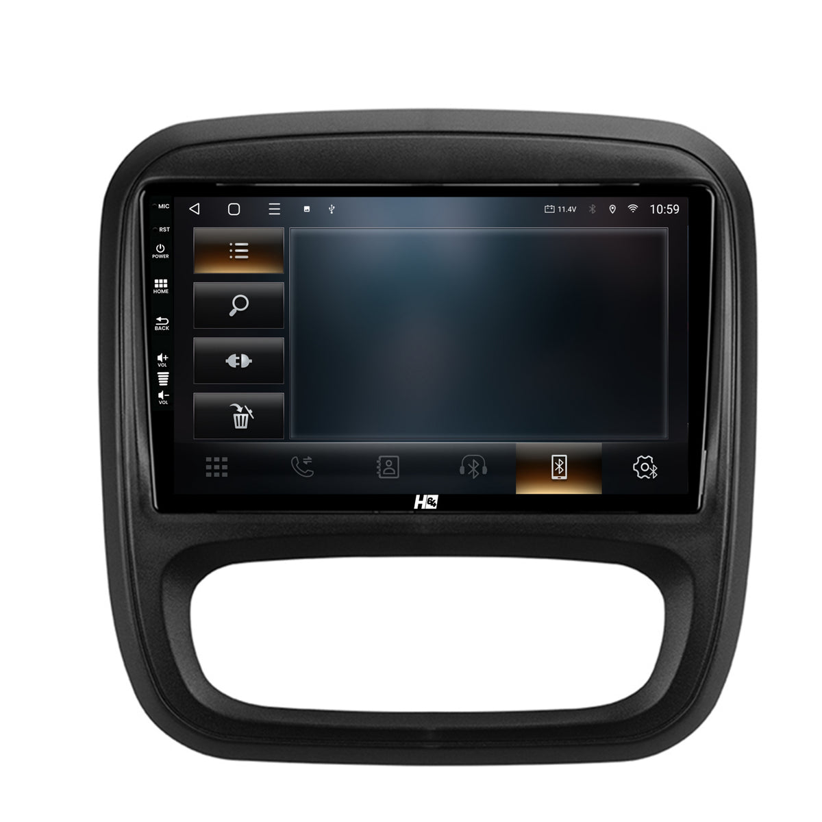 Navigatie HUB64 Opel Vivaro / Renault Trafic / Fiat Talento (2014-2017), 4GB RAM, Android, Quadcore, DSP, GPS, Wi-FI, Carplay, Android Auto, USB, Bluetooth, Waze, Touchscreen, 9 inch