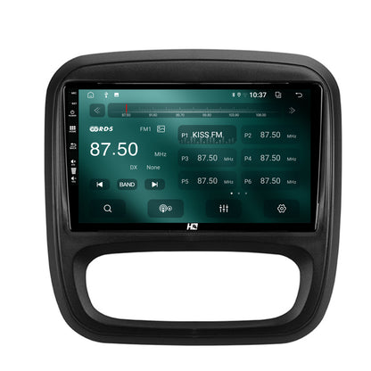 Navigatie HUB64 Opel Vivaro / Renault Trafic / Fiat Talento (2014-2017), 2GB RAM, Android, GPS, Wi-FI, Carplay, Android Auto, USB, Bluetooth, Radio, Waze, Touchscreen, 9 inch