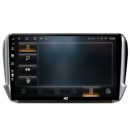 Navigatie HUB64 Peugeot 208/2008 (2012+), 4GB RAM, Android, Quadcore, DSP, GPS, Wi-FI, Carplay, Android Auto, USB, Bluetooth, Waze, Touchscreen, 10.1 Inch