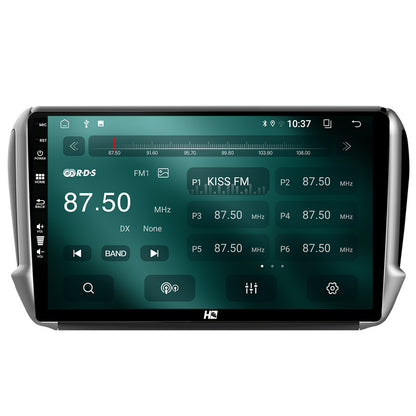 Navigatie HUB64 Peugeot 208/2008 (2012+), 2GB RAM, Android, GPS, Wi-FI, Carplay, Android Auto, USB, Bluetooth, Radio, Waze, Touchscreen, 10.1 inch