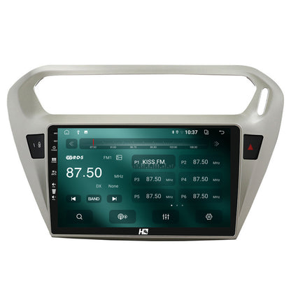 Navigatie HUB64 Peugeot 301 / Citroen C-Elysee, 2GB RAM, Android, GPS, Wi-FI, Carplay, Android Auto, USB, Bluetooth, Radio, Waze, Touchscreen, 9 inch