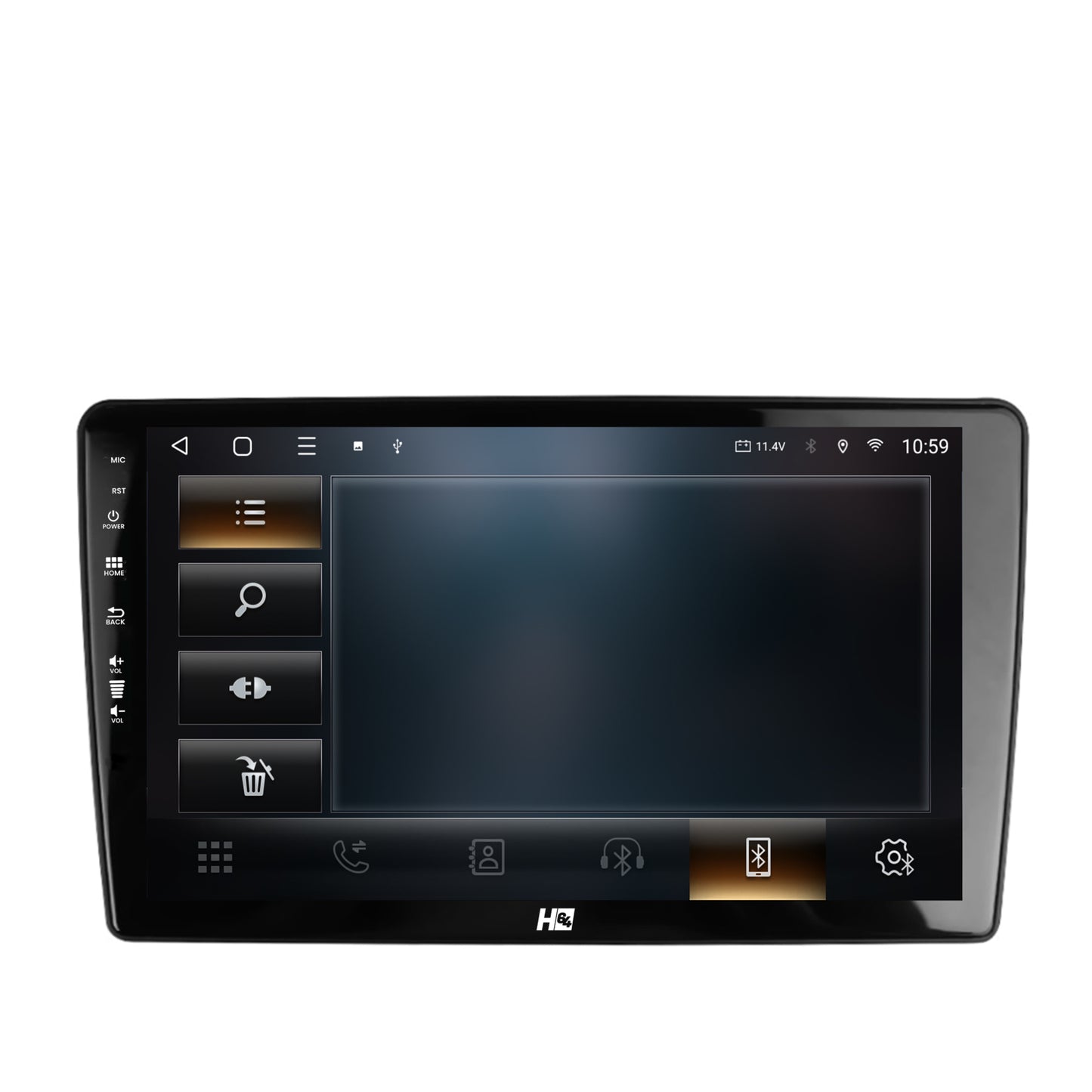 Navigatie HUB64 Peugeot 307, 8GB RAM, Android, Octacore, Slot Sim 4G, DSP, GPS, Wi-FI, Carplay, Android Auto, USB, Bluetooth, Waze, Touchscreen, 9 Inch