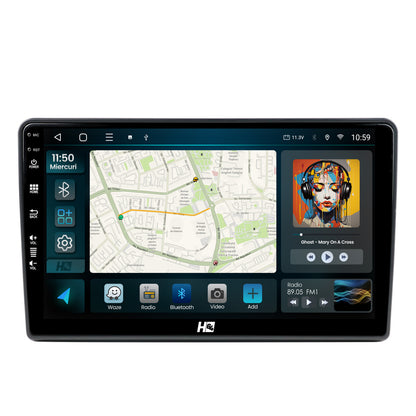 Navigatie HUB64 Peugeot 308 (2012-2017), 2GB RAM, Android, GPS, Wi-FI, Carplay, Android Auto, USB, Bluetooth, Radio, Waze, Touchscreen, 9 inch