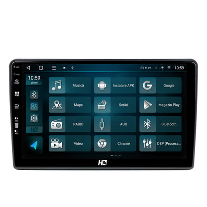 Navigatie HUB64 Peugeot 308 (2012-2017), 2GB RAM, Android, GPS, Wi-FI, Carplay, Android Auto, USB, Bluetooth, Radio, Waze, Touchscreen, 9 inch