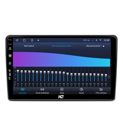 Navigatie HUB64 Peugeot 308 (2012-2017), 8GB RAM, Android, Octacore, Slot Sim 4G, DSP, GPS, Wi-FI, Carplay, Android Auto, USB, Bluetooth, Waze, Touchscreen, 9 Inch