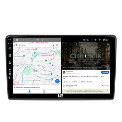 Navigatie HUB64 Peugeot 308 (2012-2017), 8GB RAM, Android, Octacore, Slot Sim 4G, DSP, GPS, Wi-FI, Carplay, Android Auto, USB, Bluetooth, Waze, Touchscreen, 9 Inch