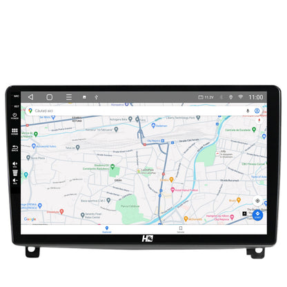Navigatie HUB64 Peugeot 407 (2004-2011), 4GB RAM, Android, Quadcore, DSP, GPS, Wi-FI, Carplay, Android Auto, USB, Bluetooth, Waze, Touchscreen, 9 inch