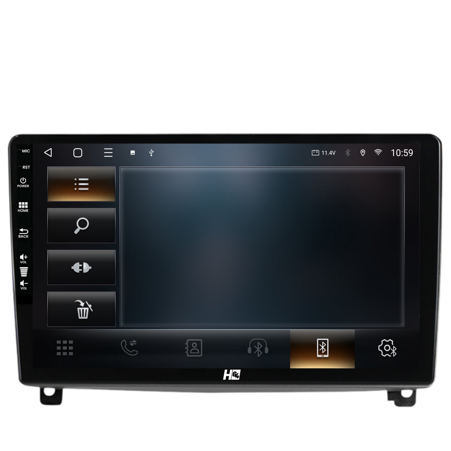 Navigatie HUB64 Peugeot 407 (2004-2011), 8GB RAM, Android, Octacore, Slot Sim 4G, DSP, GPS, Wi-FI, Carplay, Android Auto, USB, Bluetooth, Waze, Touchscreen, 9 Inch