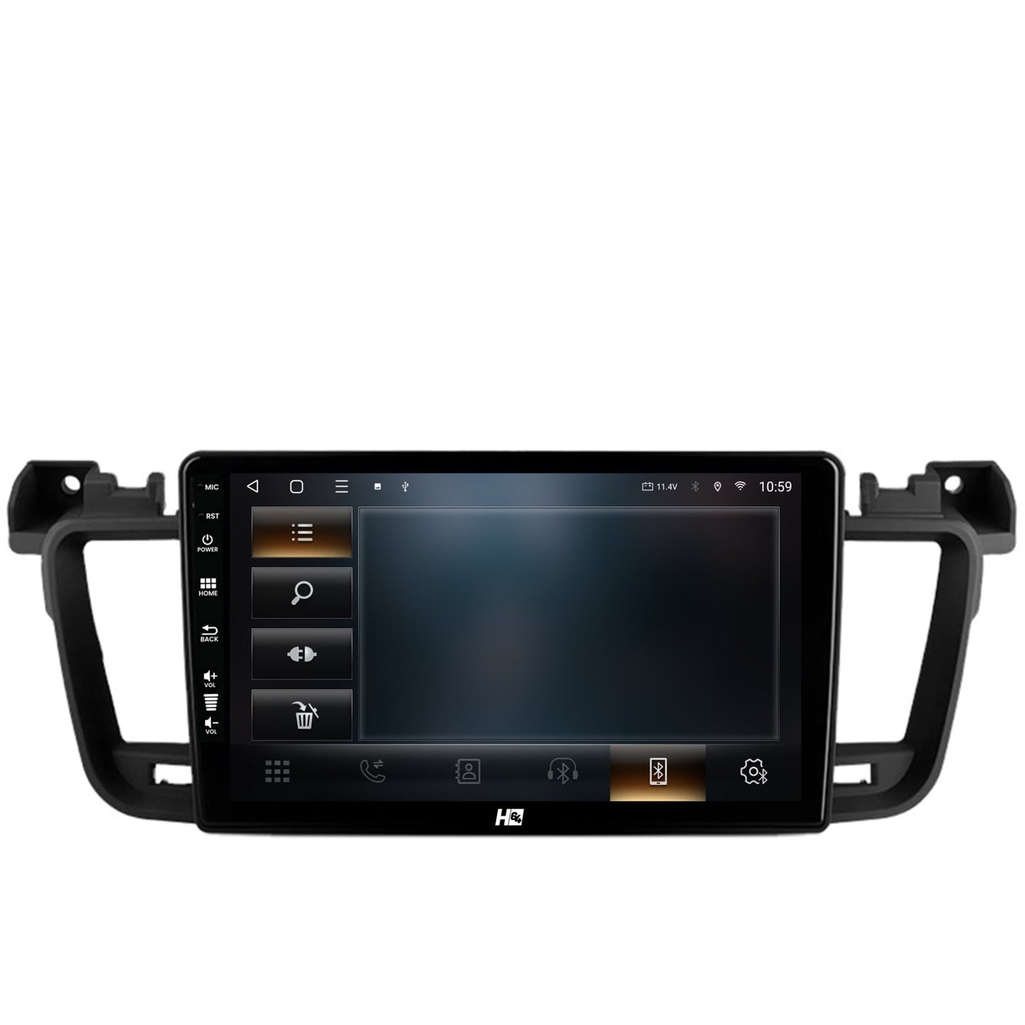 Navigatie HUB64 Peugeot 508 (2010-2018), 6GB RAM, Android, Octacore, Slot Sim 4G, DSP, GPS, Wi-FI, Carplay, Android Auto, USB, Bluetooth, Waze, Touchscreen, 9 Inch