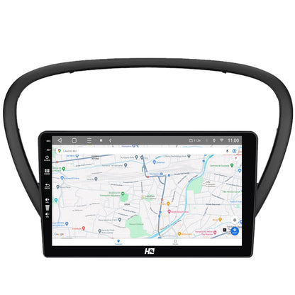 Navigatie HUB64 Peugeot 607 (2004-2011), 4GB RAM, Android, Quadcore, DSP, GPS, Wi-FI, Carplay, Android Auto, USB, Bluetooth, Waze, Touchscreen, 9 inch