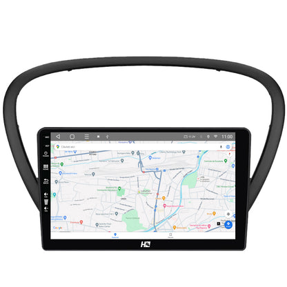 Navigatie HUB64 Peugeot 607 (2004-2011), 4GB RAM, Android, Quadcore, DSP, GPS, Wi-FI, Carplay, Android Auto, USB, Bluetooth, Waze, Touchscreen, 9 inch