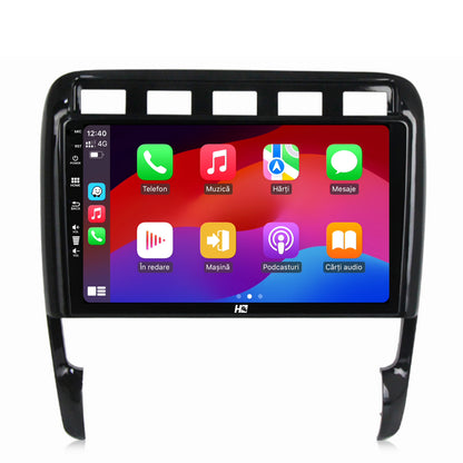 Navigatie HUB64 Porsche Cayenne (2002-2010), 2GB RAM, Android, GPS, Wi-FI, Carplay, Android Auto, USB, Bluetooth, Radio, Waze, Touchscreen, 9 inch