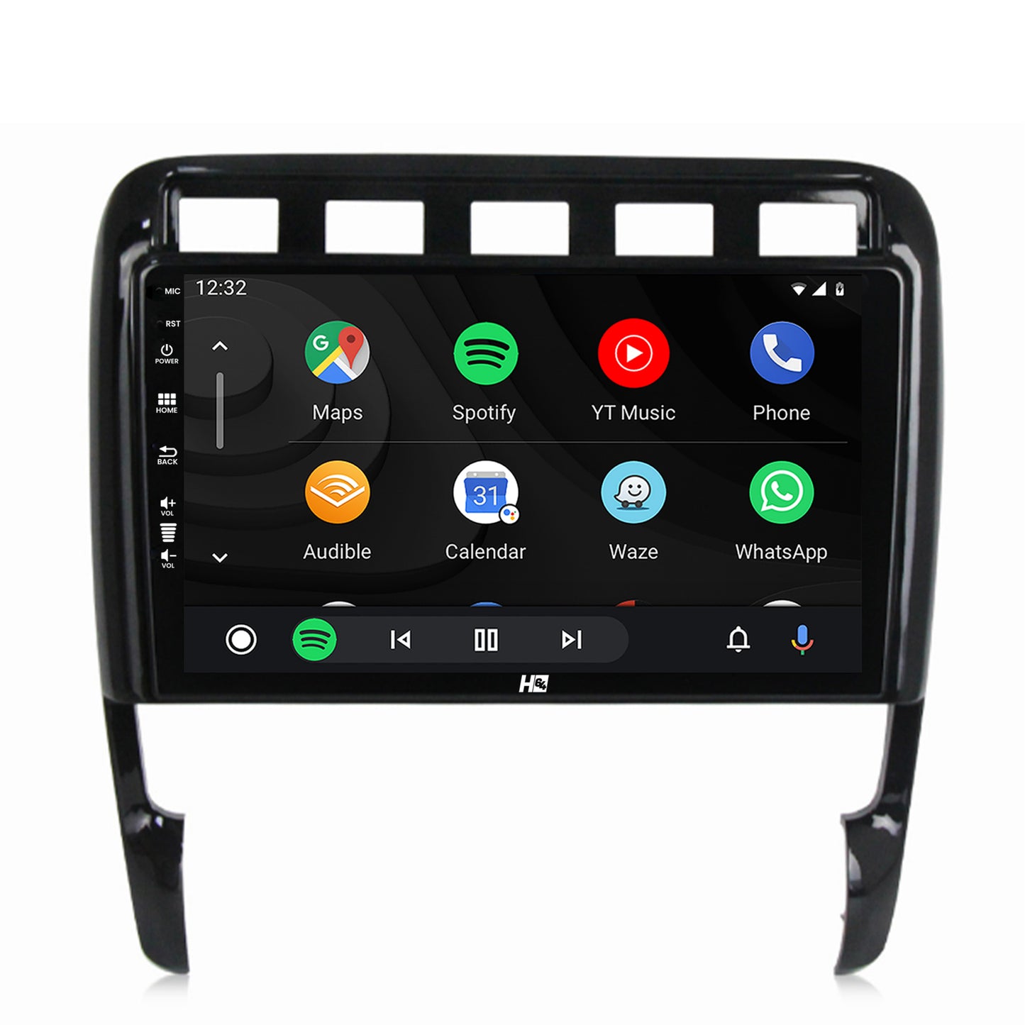 Navigatie HUB64 Porsche Cayenne (2002-2010), 4GB RAM, Android, Octacore, Slot Sim 4G, DSP, GPS, Wi-FI, Carplay, Android Auto, USB, Bluetooth, Waze, Touchscreen, 9 inch