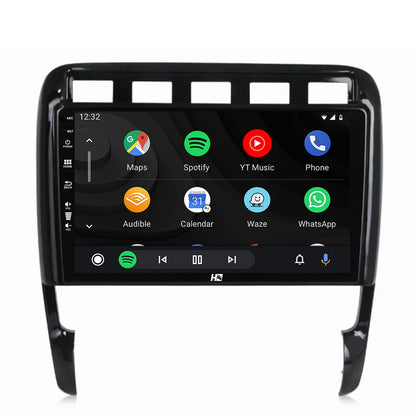 Navigatie HUB64 Porsche Cayenne (2002-2010), 4GB RAM, Android, Quadcore, DSP, GPS, Wi-FI, Carplay, Android Auto, USB, Bluetooth, Waze, Touchscreen, 9 inch