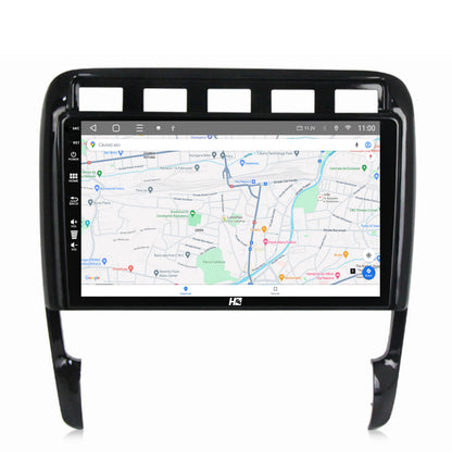 Navigatie HUB64 Porsche Cayenne (2002-2010), 6GB RAM, Android, Octacore, Slot Sim 4G, DSP, GPS, Wi-FI, Carplay, Android Auto, USB, Bluetooth, Waze, Touchscreen, 9 Inch
