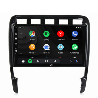 Navigatie HUB64 Porsche Cayenne (2002-2010), 6GB RAM, Android, Octacore, Slot Sim 4G, DSP, GPS, Wi-FI, Carplay, Android Auto, USB, Bluetooth, Waze, Touchscreen, 9 Inch