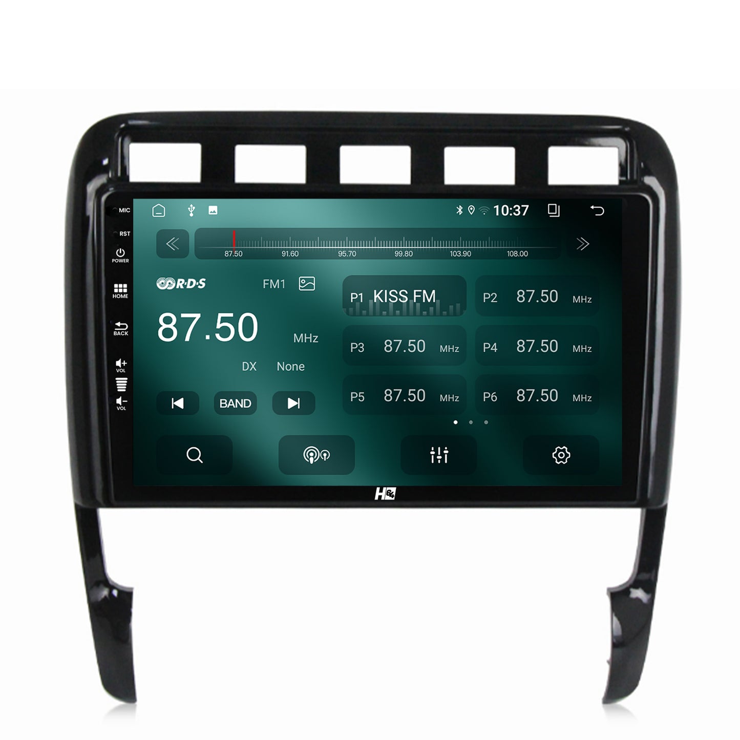 Navigatie HUB64 Porsche Cayenne (2002-2010), 2GB RAM, Android, GPS, Wi-FI, Carplay, Android Auto, USB, Bluetooth, Radio, Waze, Touchscreen, 9 inch
