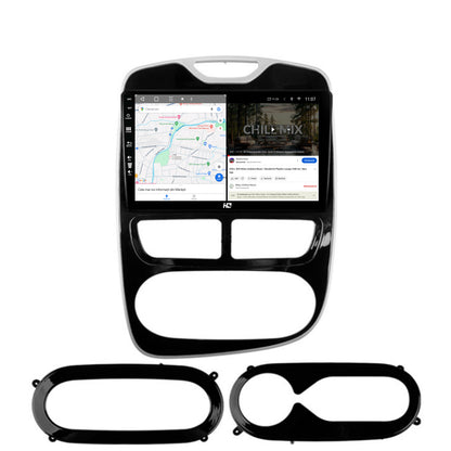 Navigatie HUB64 Renault Clio IV (2012-2016), 4GB RAM, Android, Octacore, Slot Sim 4G, DSP, GPS, Wi-FI, Carplay, Android Auto, USB, Bluetooth, Waze, Touchscreen, 9 Inch