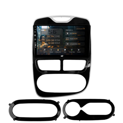 Navigatie HUB64 Renault Clio IV (2012-2016), 6GB RAM, Android, Octacore, Slot Sim 4G, DSP, GPS, Wi-FI, Carplay, Android Auto, USB, Bluetooth, Waze, Touchscreen, 9 Inch