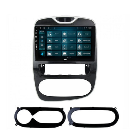 Navigatie HUB64 Renault Clio IV (2016-2019), 4GB RAM, Android, Octacore, Slot Sim 4G, DSP, GPS, Wi-FI, Carplay, Android Auto, USB, Bluetooth, Waze, Touchscreen, 9 Inch