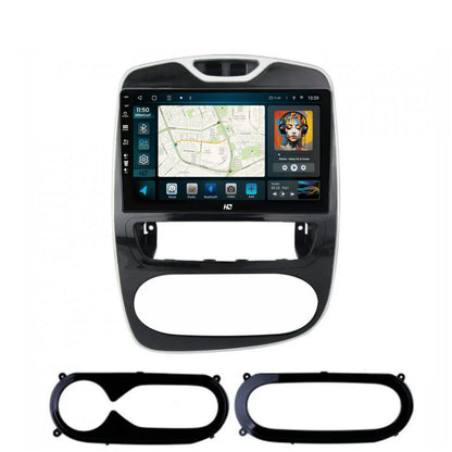 Navigatie HUB64 Renault Clio IV (2016-2019), 6GB RAM, Android, Octacore, Slot Sim 4G, DSP, GPS, Wi-FI, Carplay, Android Auto, USB, Bluetooth, Waze, Touchscreen, 9 Inch