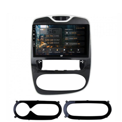 Navigatie HUB64 Renault Clio IV (2016-2019), 6GB RAM, Android, Octacore, Slot Sim 4G, DSP, GPS, Wi-FI, Carplay, Android Auto, USB, Bluetooth, Waze, Touchscreen, 9 Inch