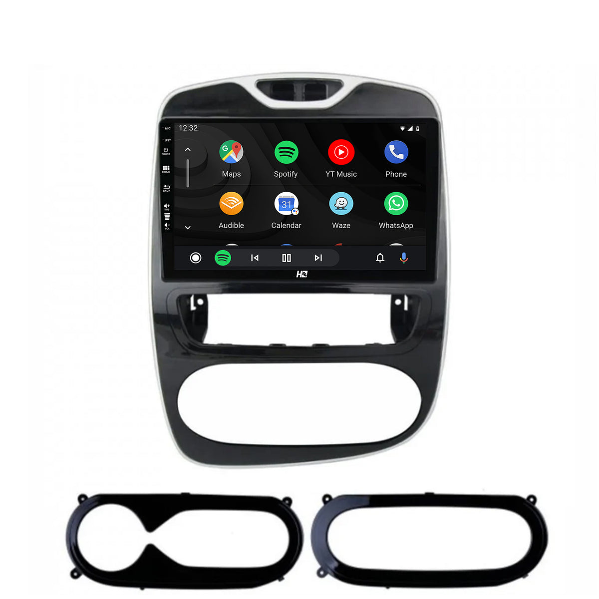 Navigatie HUB64 Renault Clio IV (2016-2019), 8GB RAM, Android, Octacore, Slot Sim 4G, DSP, GPS, Wi-FI, Carplay, Android Auto, USB, Bluetooth, Waze, Touchscreen, 9 Inch