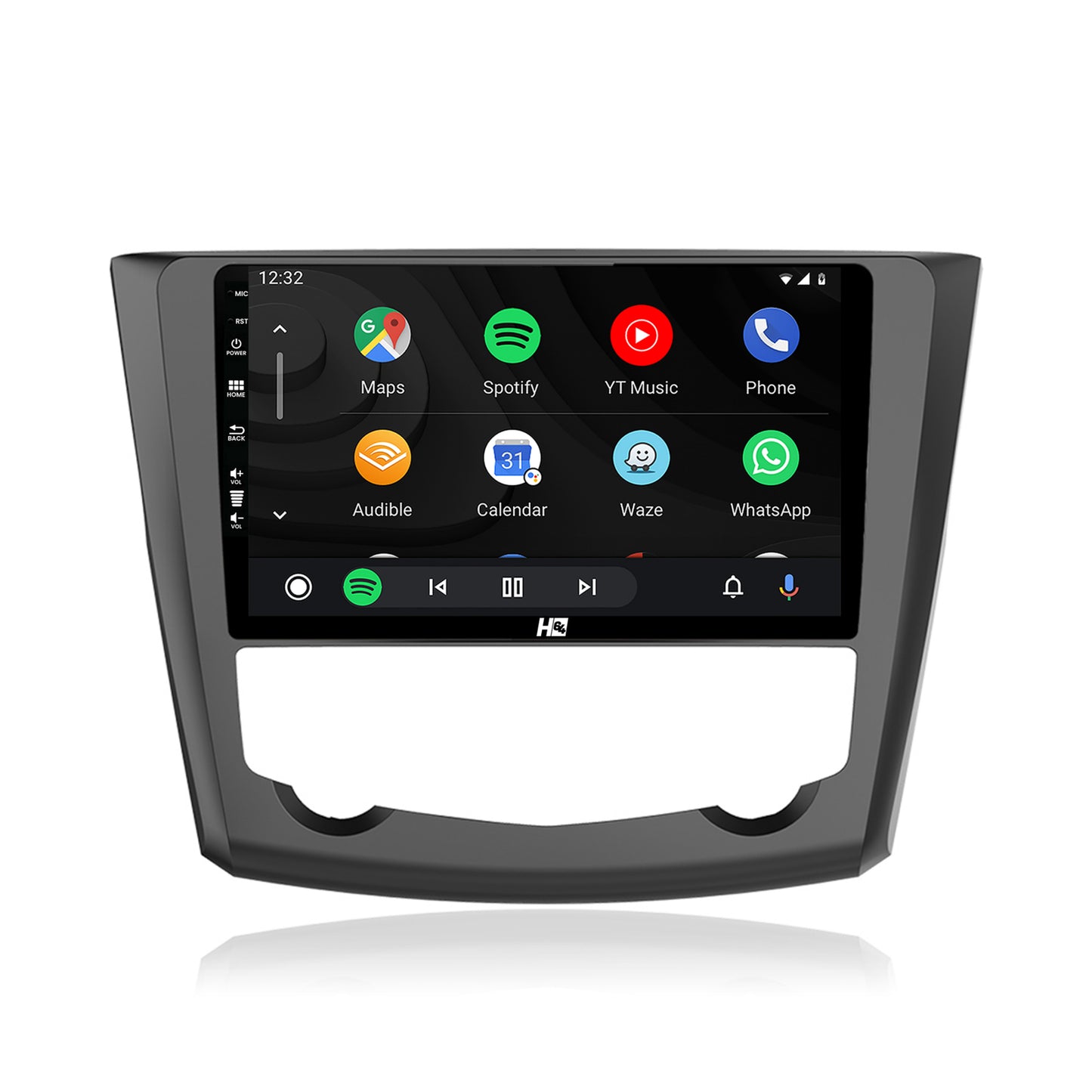 Navigatie HUB64 Renault Kadjar, 2GB RAM, Android, GPS, Wi-FI, Carplay, Android Auto, USB, Bluetooth, Radio, Waze, Touchscreen, 9 inch