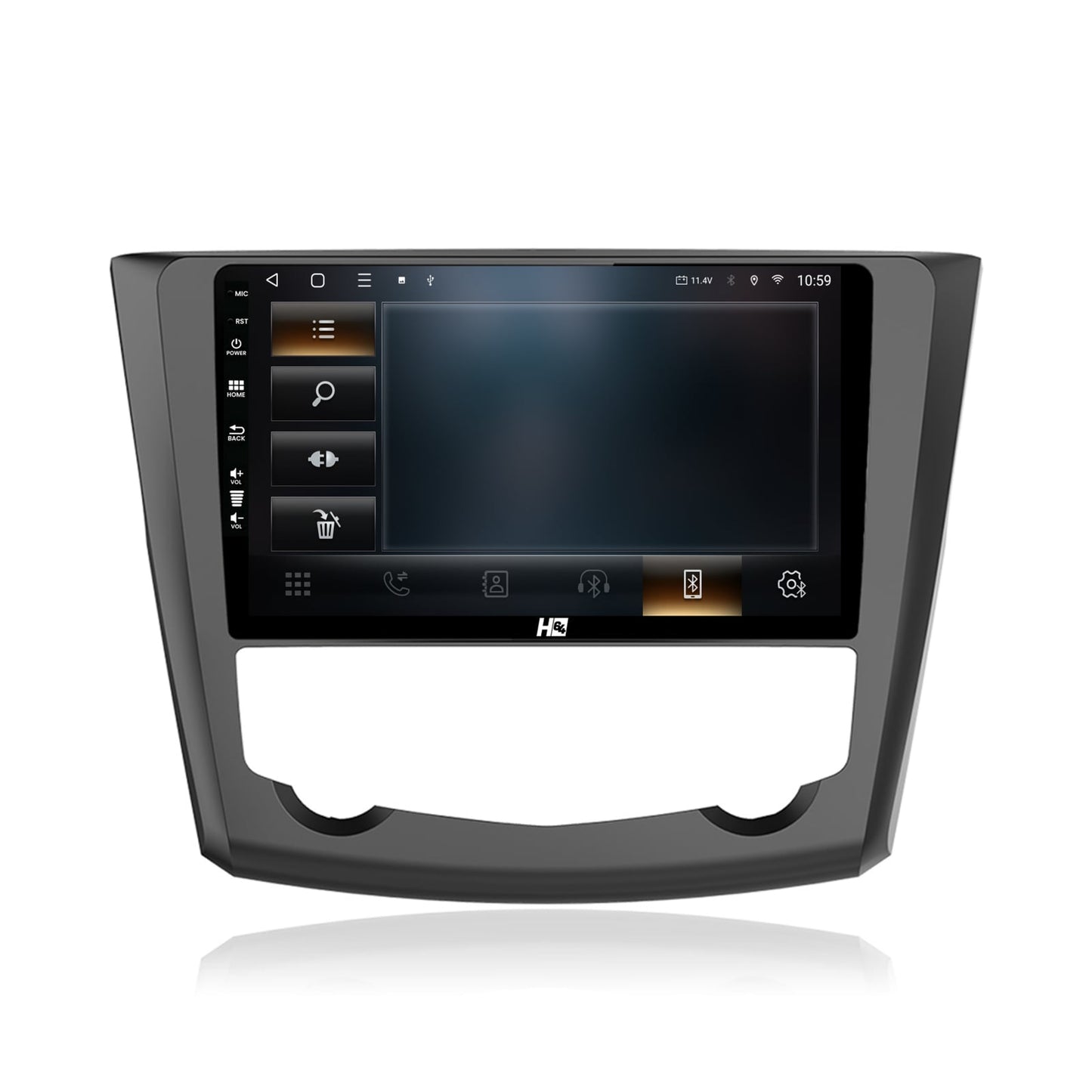 Navigatie HUB64 Renault Kadjar, 8GB RAM, Android, Octacore, Slot Sim 4G, DSP, GPS, Wi-FI, Carplay, Android Auto, USB, Bluetooth, Waze, Touchscreen, 9 Inch