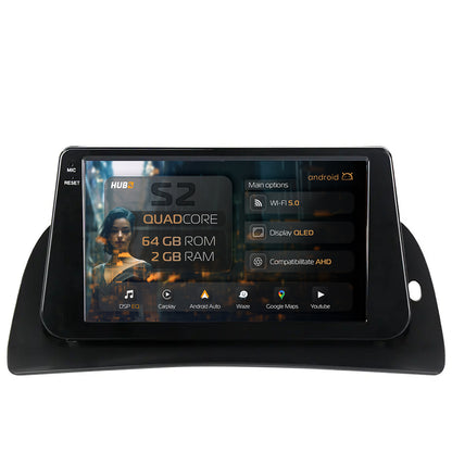 Navigatie HUB64 Renault Kangoo (2015-2018), 2GB RAM, Android, GPS, Wi-FI, Carplay, Android Auto, USB, Bluetooth, Radio, Waze, Touchscreen, 9 inch