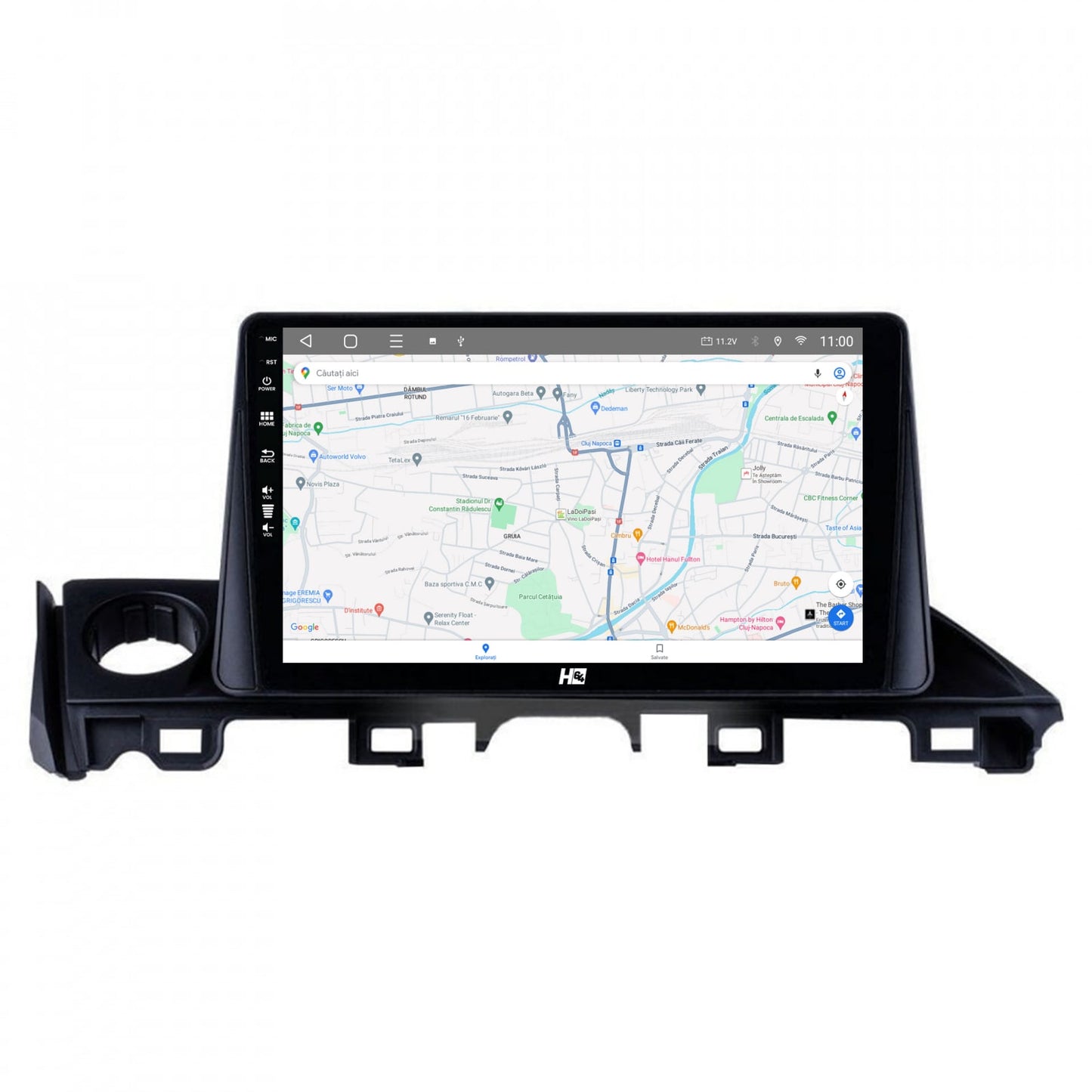 Navigatie HUB64 Mazda 6 lll (2015-2018), 4GB RAM, Android, Octacore, Slot Sim 4G, DSP, GPS, Wi-FI, Carplay, Android Auto, USB, Bluetooth, Waze, Touchscreen, 9 inch