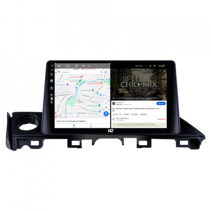 Navigatie HUB64 Mazda 6 lll (2015-2018), 4GB RAM, Android, Octacore, Slot Sim 4G, DSP, GPS, Wi-FI, Carplay, Android Auto, USB, Bluetooth, Waze, Touchscreen, 9 inch