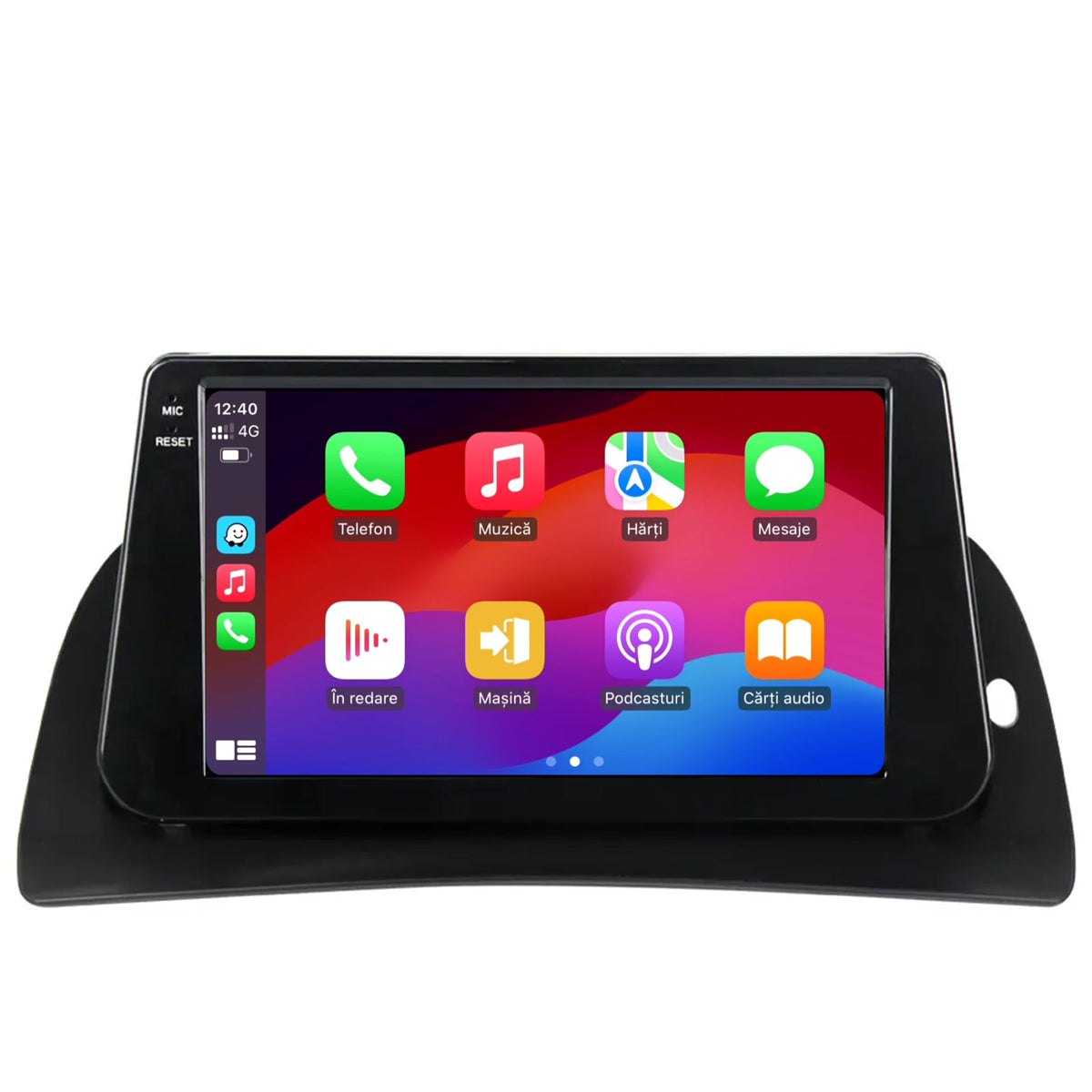 Navigatie HUB64 Renault Kangoo (2015-2020), 4GB RAM, Android, Quadcore, DSP, GPS, Wi-FI, Carplay, Android Auto, USB, Bluetooth, Waze, Touchscreen, 9 inch