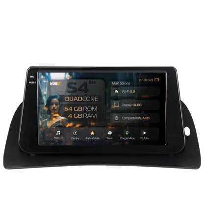 Navigatie HUB64 Renault Kangoo (2015-2020), 4GB RAM, Android, Quadcore, DSP, GPS, Wi-FI, Carplay, Android Auto, USB, Bluetooth, Waze, Touchscreen, 9 inch