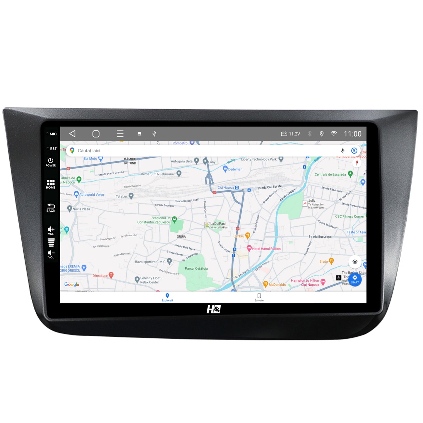 Navigatie HUB64 Seat Altea/Toledo (2005-2012), 2GB RAM, Android, GPS, Wi-FI, Carplay, Android Auto, USB, Bluetooth, Radio, Waze, Touchscreen, 9 inch