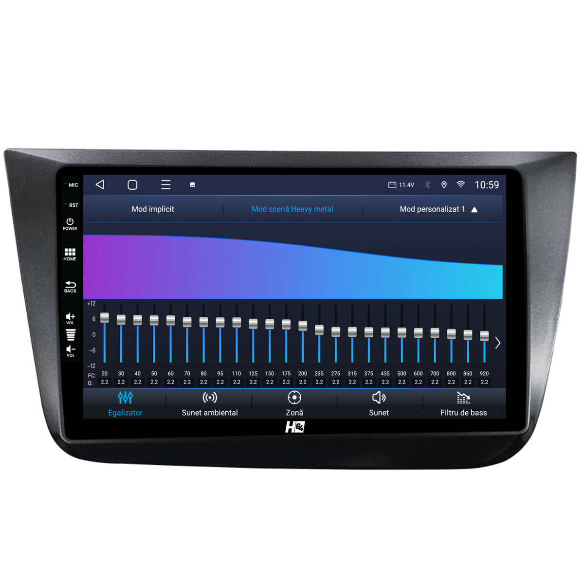 Navigatie HUB64 Seat Altea/Toledo (2005-2012), 4GB RAM, Android, Octacore, Slot Sim 4G, DSP, GPS, Wi-FI, Carplay, Android Auto, USB, Bluetooth, Waze, Touchscreen, 9 inch