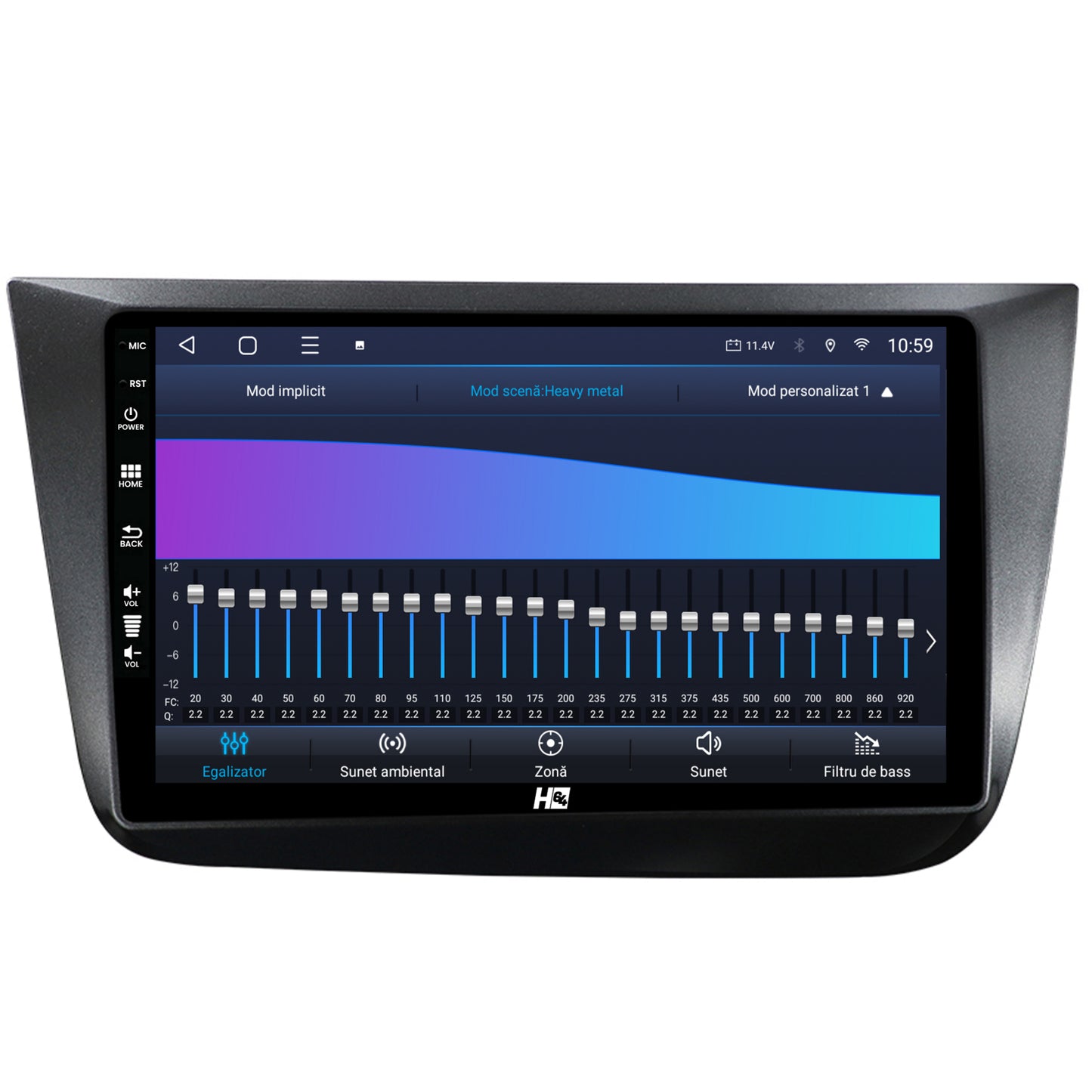 Navigatie HUB64 Seat Altea / Toledo (2005-2012), 6GB RAM, Android, Octacore, Slot Sim 4G, DSP, GPS, Wi-FI, Carplay, Android Auto, USB, Bluetooth, Waze, Touchscreen, 9 Inch