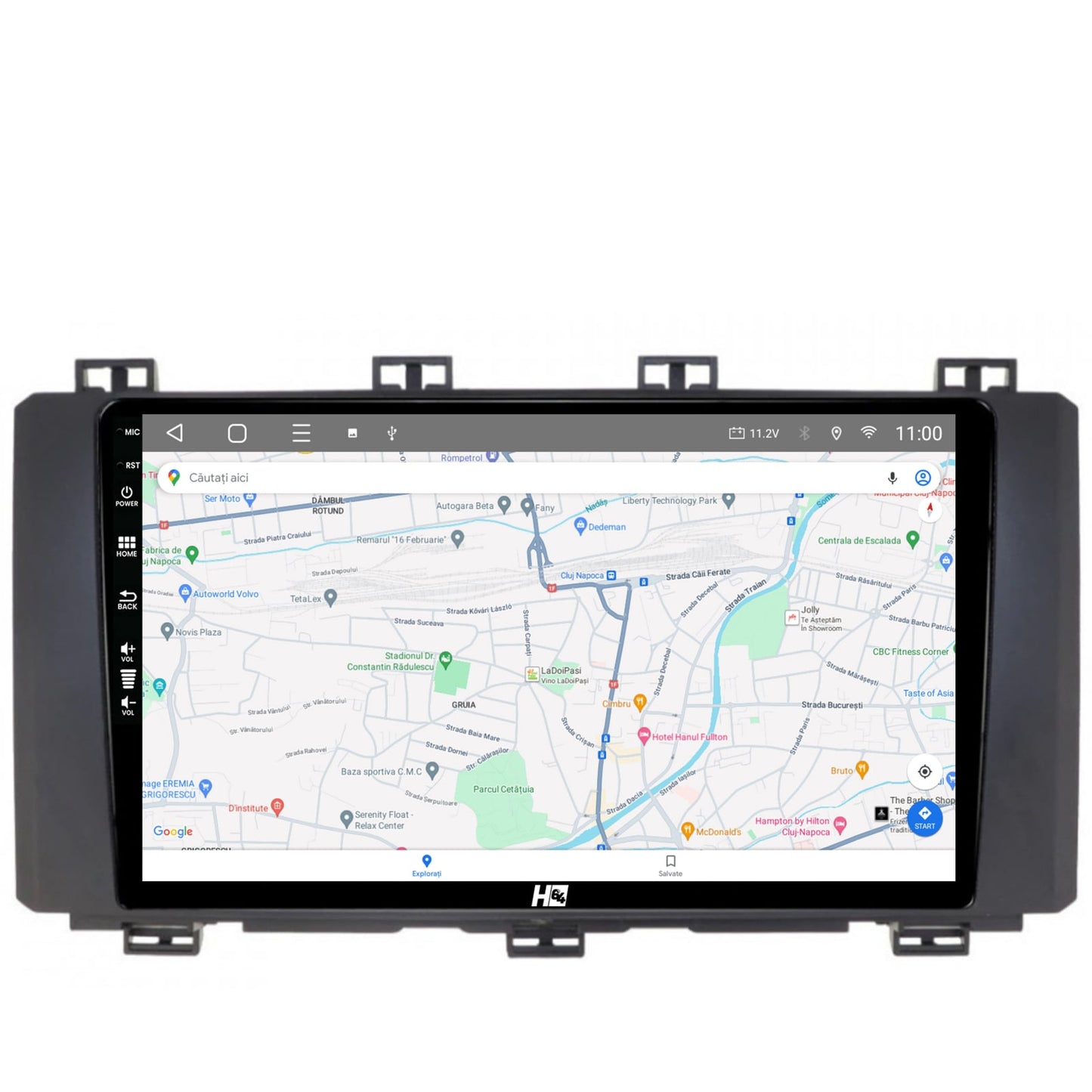 Navigatie HUB64 Seat Ateca (2016-Prezent), 4GB RAM, Android, Quadcore, DSP, GPS, Wi-FI, Carplay, Android Auto, USB, Bluetooth, Waze, Touchscreen, 9 inch