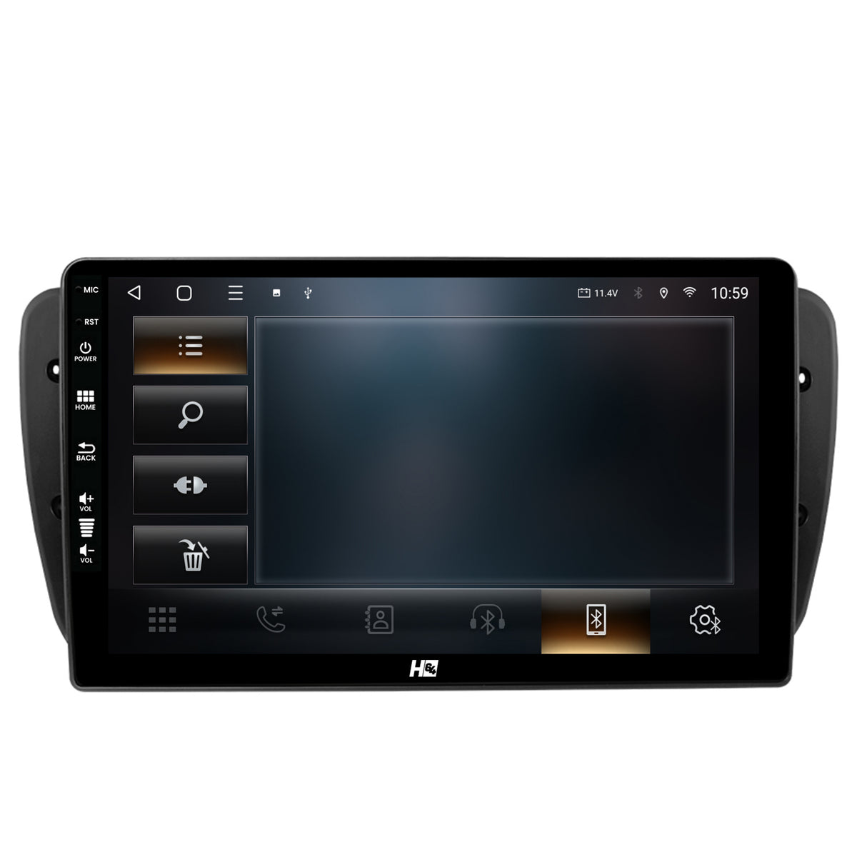 Navigatie HUB64 Seat Ibiza (2009-2013), 4GB RAM, Android, Quadcore, DSP, GPS, Wi-FI, Carplay, Android Auto, USB, Bluetooth, Waze, Touchscreen, 9 inch