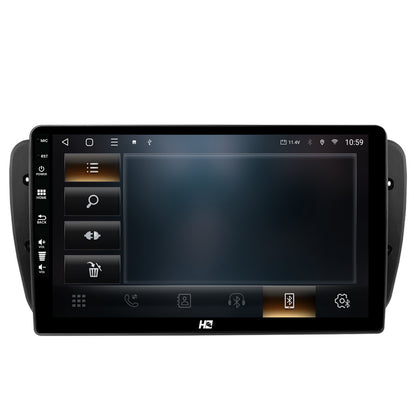 Navigatie HUB64 Seat Ibiza (2009-2013), 4GB RAM, Android, Quadcore, DSP, GPS, Wi-FI, Carplay, Android Auto, USB, Bluetooth, Waze, Touchscreen, 9 inch
