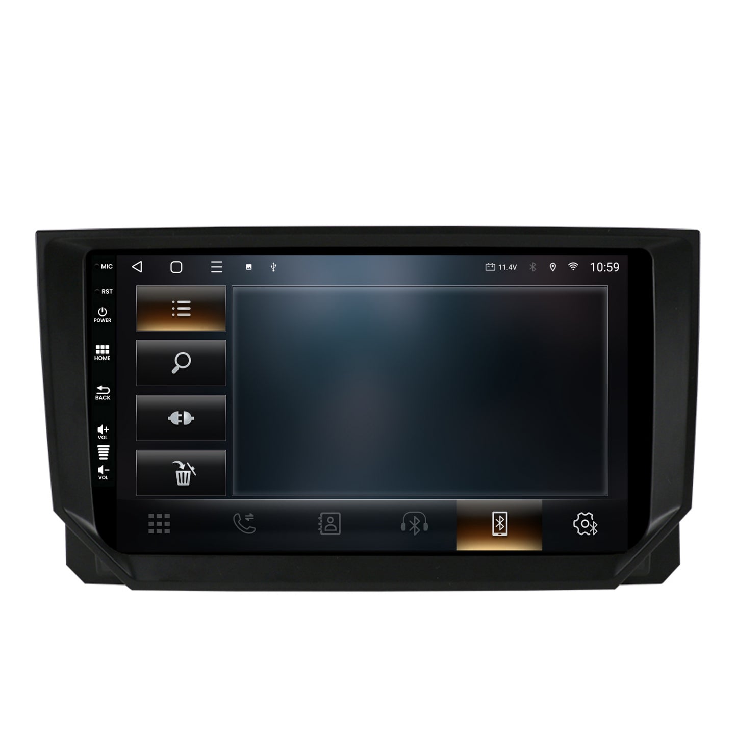 Navigatie HUB64 Seat Ibiza (2017+), 4GB RAM, Android, Quadcore, DSP, GPS, Wi-FI, Carplay, Android Auto, USB, Bluetooth, Waze, Touchscreen, 9 inch