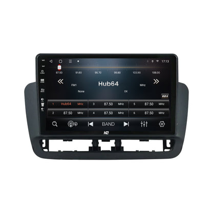 Navigatie HUB64 Seat Ibiza IV (2014-2017), 4GB RAM, Android, Quadcore, DSP, GPS, Wi-FI, Carplay, Android Auto, USB, Bluetooth, Waze, Touchscreen, 9 inch