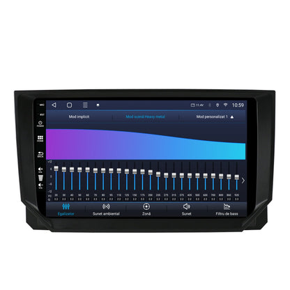 Navigatie HUB64 Seat Ibiza / Arona (2017+), 8GB RAM, Android, Octacore, Slot Sim 4G, DSP, GPS, Wi-FI, Carplay, Android Auto, USB, Bluetooth, Waze, Touchscreen, 9 Inch